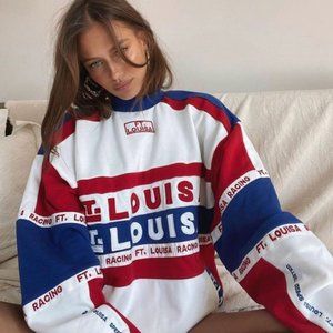 F.T. LOUISA SIGNATURE CREW NECK SWEATSHIRT